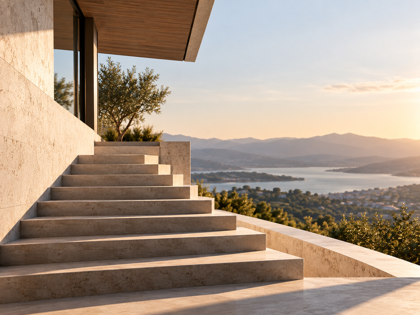 Arquitectura contemporánea con líneas ascendentes asociada a la inversión y el crecimiento